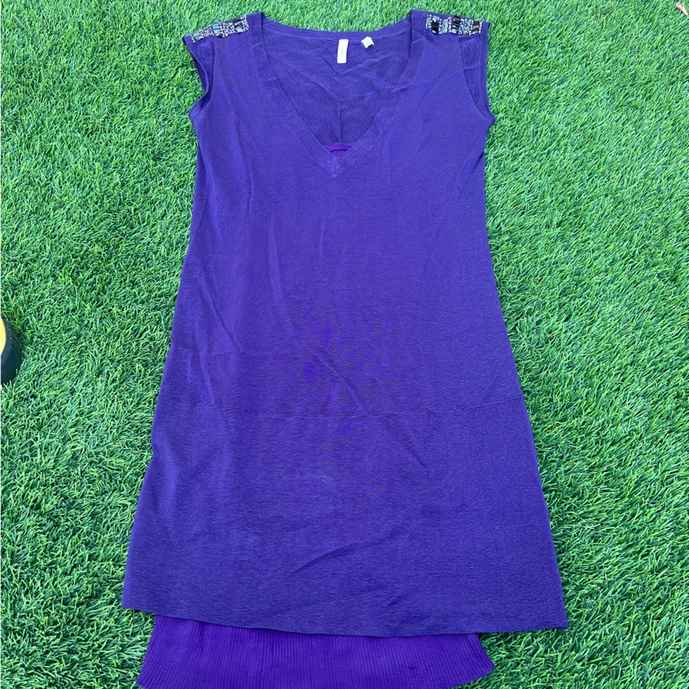 IISLI Purple Sparkle Top Size P